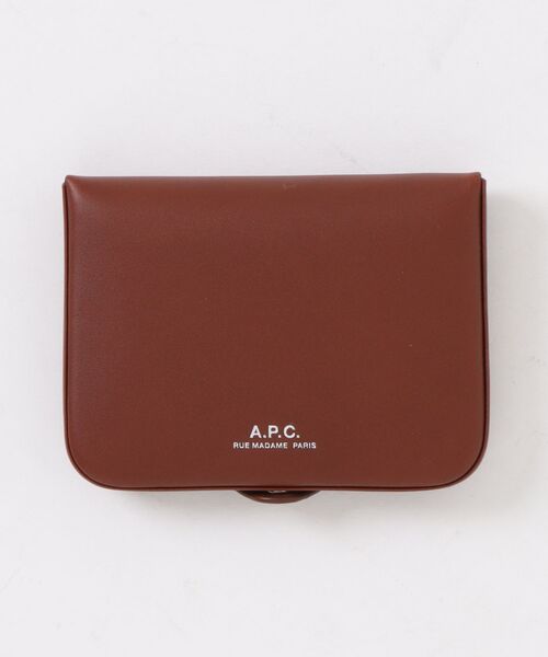 A.P.C. JOSH ケース アーペーセー　ブラウン PORTE-MONNAIE JOSH（コインケース）｜A.P.C.（アーペーセー）の