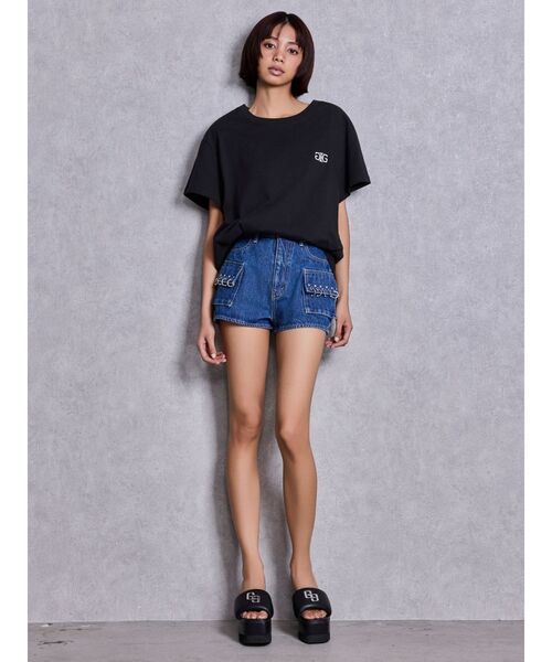 GYDA（ジェイダ）の「GG PUFFYタンクソールサンダル（サンダル・レディース・オフホワイト/ブラック・LARGE/MEDIUM/SMALL）」の6枚目の写真