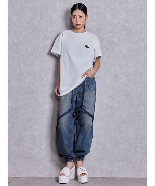 GYDA（ジェイダ）の「GG PUFFYタンクソールサンダル（サンダル・レディース・オフホワイト/ブラック・LARGE/MEDIUM/SMALL）」の10枚目の写真