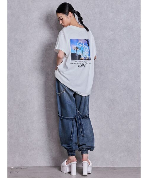 GYDA（ジェイダ）の「GG PUFFYタンクソールサンダル（サンダル・レディース・オフホワイト/ブラック・LARGE/MEDIUM/SMALL）」の11枚目の写真