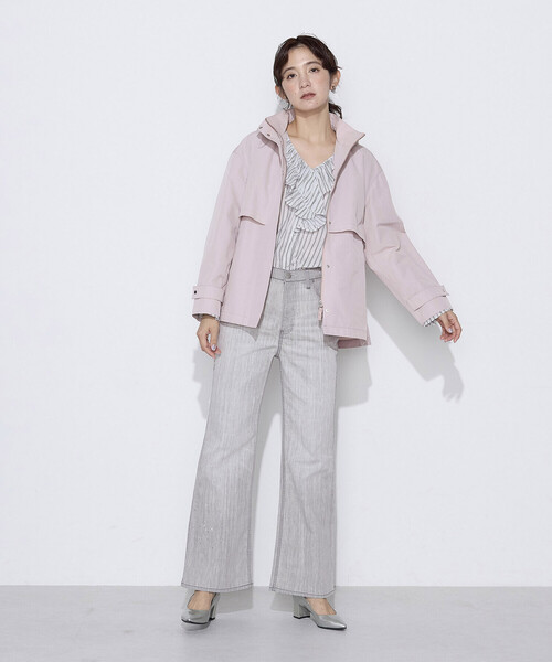 K.T KIYOKO TAKASE（キヨコタカセ）の「9オンスライトストレッチ ブーツカットデニム（デニムパンツ・レディース・ワンウォッシュ/グレー/インディゴブルー・7号/11号/9号）」の4枚目の写真