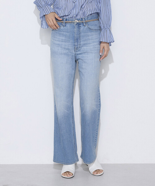 K.T KIYOKO TAKASE（キヨコタカセ）の「9オンスライトストレッチ ブーツカットデニム（デニムパンツ・レディース・ワンウォッシュ/グレー/インディゴブルー・7号/11号/9号）」の14枚目の写真