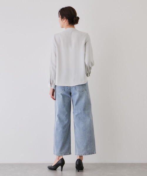 Jayro(ジャイロ)の「取り外しタイ付きブラウス(シャツ/ブラウス・レディース・ブラック/ホワイト系その他2・M)」の17枚目の写真