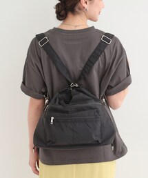 【撥水】リュックにもなる変形ショルダーバッグ