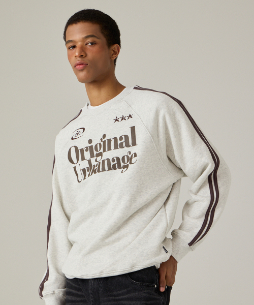 URBANAGE(アーバンエイジ)の「オリジナルアーバンエイジナグランマンツーマンオートミール(スウェット・レディース・その他・MEDIUM/LARGE)」の4枚目の写真