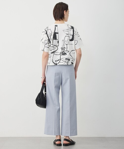 ICB（アイシービー）の「MILANO プリントTシャツ（Tシャツ/カットソー・レディース・アイボリー系8・X-SMALL/SMALL/MEDIUM）」の9枚目の写真