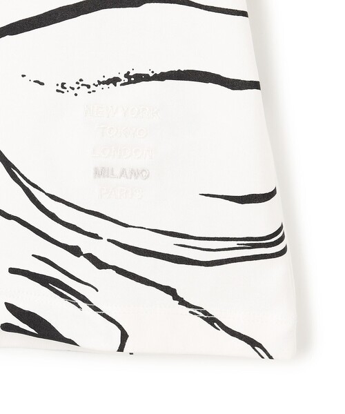 ICB（アイシービー）の「MILANO プリントTシャツ（Tシャツ/カットソー・レディース・アイボリー系8・X-SMALL/SMALL/MEDIUM）」の3枚目の写真