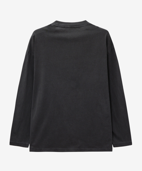 MINDBRIDGE(マインドブリッジ)の「コットン100% ピグメントオーバーサイズTシャツ(Tシャツ/カットソー・メンズ・グレー・100/95/105)」の4枚目の写真