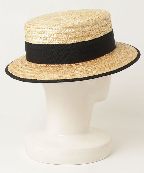 SHIPS（シップス）の「GRILLO:STRAW HAT（ハット・メンズ・ブラック・ONE SIZE）」の2枚目の写真