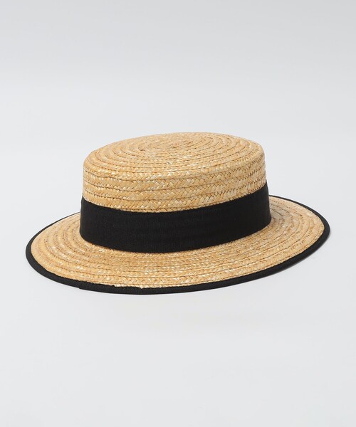 SHIPS（シップス）の「GRILLO: STRAW HAT（ハット・メンズ・ブラック・ONE SIZE）」の3枚目の写真