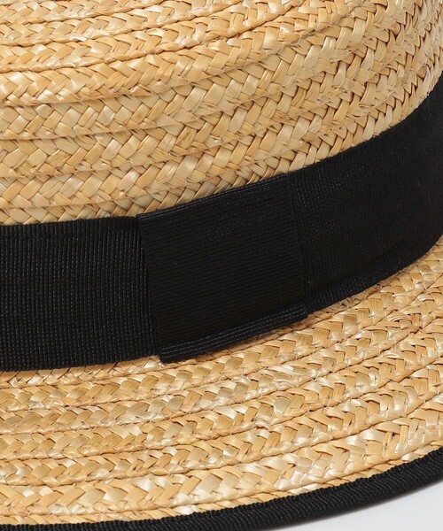 SHIPS（シップス）の「GRILLO: STRAW HAT（ハット・メンズ・ブラック・ONE SIZE）」の4枚目の写真