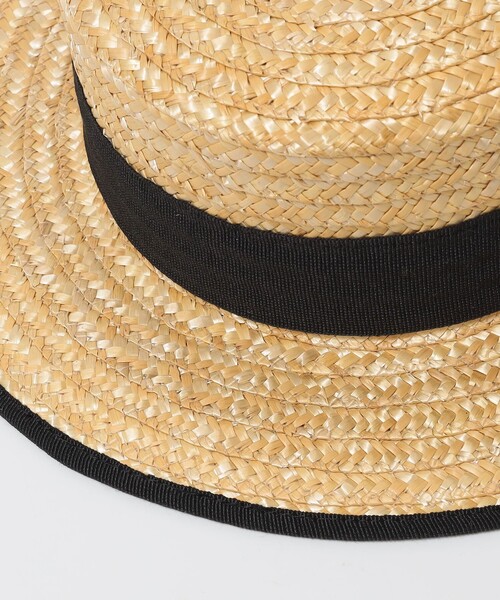 SHIPS（シップス）の「GRILLO: STRAW HAT（ハット・メンズ・ブラック・ONE SIZE）」の5枚目の写真