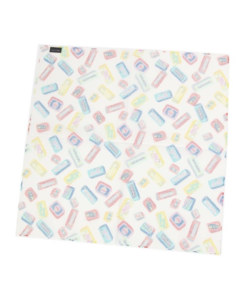 BAYFLOW（ベイフロー）の「BFモチーフハンカチ4　50×50（タオル・レディース・ネイビー/ブラック/ブルー/ホワイト・0）」の5枚目の写真