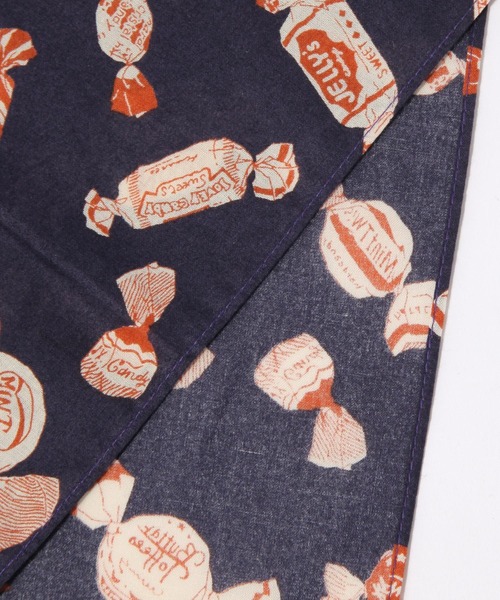 BAYFLOW（ベイフロー）の「BFモチーフハンカチ4　50×50（タオル・レディース・ネイビー/ブラック/ブルー/ホワイト・0）」の13枚目の写真