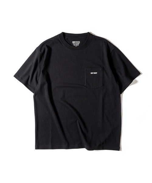 GRIP SWANY(グリップスワニー)の「【GSMCT-110T】 GS BOX LOGO POCKET TEE(Tシャツ/カットソー・メンズ・ホワイト/ブラック・S/M/L/XL)」の8枚目の写真