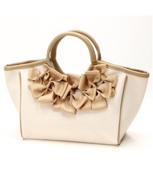 CANVAS x RIBBON TOTE