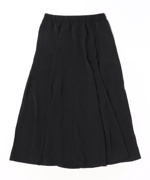 Mac-House（マックハウス）の「Free nature　イージーフレアスカート（スカート・レディース・ブラック/ブルー・M/L）」の6枚目の写真