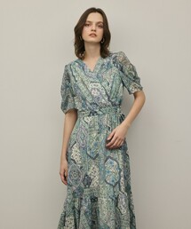GRACE CONTINENTAL（グレースコンチネンタル）の「パッチワークプリントワンピース（ワンピース）」