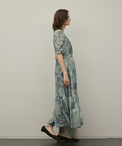 GRACE CONTINENTAL(グレースコンチネンタル)の「パッチワークプリントワンピース(ワンピース・レディース・イエロー/グリーン・38/36)」の22枚目の写真