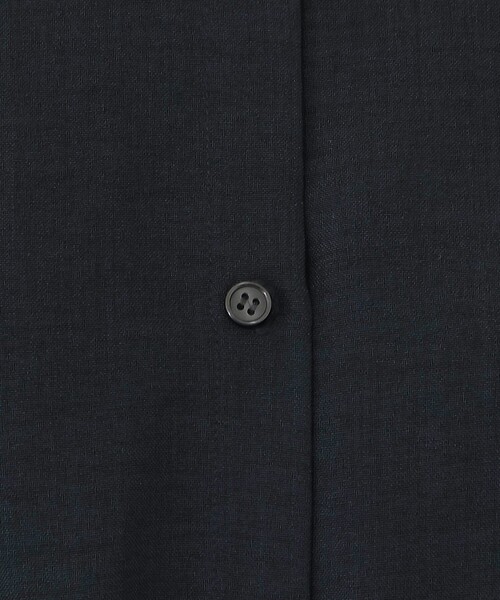 Afternoon Tea（アフタヌーンティー）の「麻調シャツワンピース（ワンピース・レディース・ネイビー・MEDIUM）」の6枚目の写真