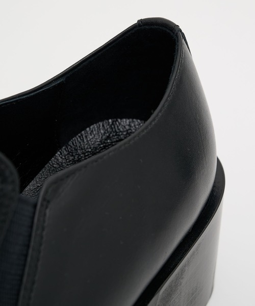 PADRONE(パドローネ)の「【PADRONE/パドローネ】別注 BL SIDE GORE SHOES(ドレスシューズ・メンズ・ブラック・41/42/40)」の11枚目の写真