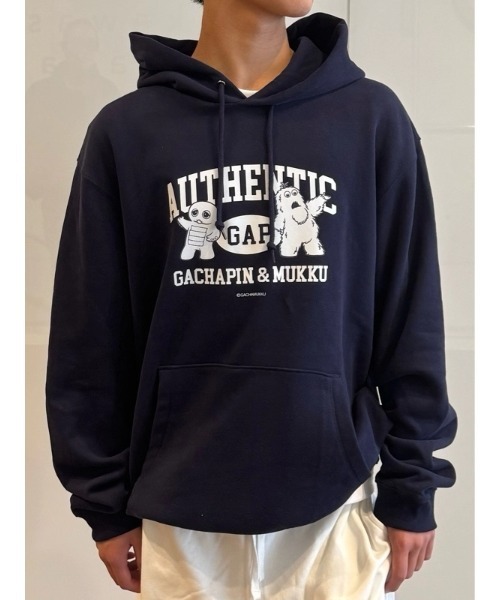 GAP(ギャップ)の「◆ガチャピン・ムック ヴィンテージソフト リラックスフィット パーカー(パーカー・メンズ・グレー系その他/ネイビー/グレー系その他2/ライトグレー・XL/L/XS/M/S)」の19枚目の写真