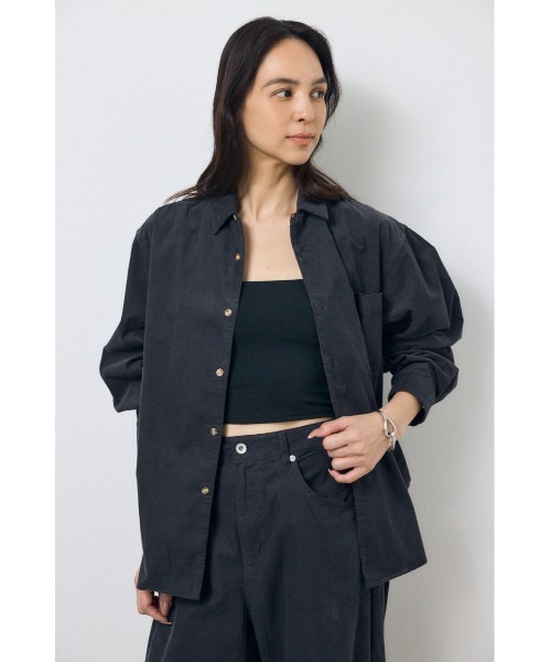 AZUL by moussy(アズールバイマウジー)の「カップ付きチューブトップ(ショート丈) 春服 夏服 秋服 冬服 インナーとしても◎ パット付き(キャミソール・レディース・オフホワイト/ブラック/ブラウン/ライム・MEDIUM/SMALL)」の17枚目の写真