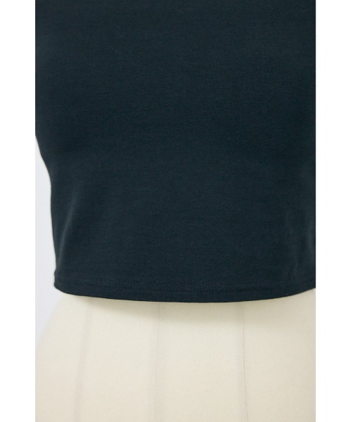 AZUL by moussy(アズールバイマウジー)の「カップ付きチューブトップ(ショート丈) 春服 夏服 秋服 冬服 インナーとしても◎ パット付き(キャミソール・レディース・オフホワイト/ブラック/ブラウン/ライム・MEDIUM/SMALL)」の22枚目の写真