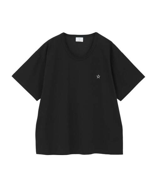 CONVERSE TOKYO(コンバーストウキョウ)の「STAR★ ONEPOINT COOL TOUCH TEE(Tシャツ/カットソー・レディース・ネイビー/ブラック/ホワイト・SMALL/MEDIUM)」の1枚目の写真