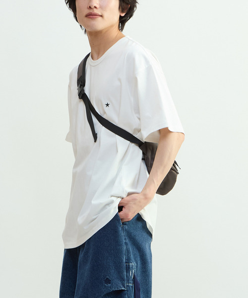 CONVERSE TOKYO(コンバーストウキョウ)の「STAR★ ONEPOINT COOL TOUCH TEE(Tシャツ/カットソー・レディース・ネイビー/ブラック/ホワイト・SMALL/MEDIUM)」の11枚目の写真