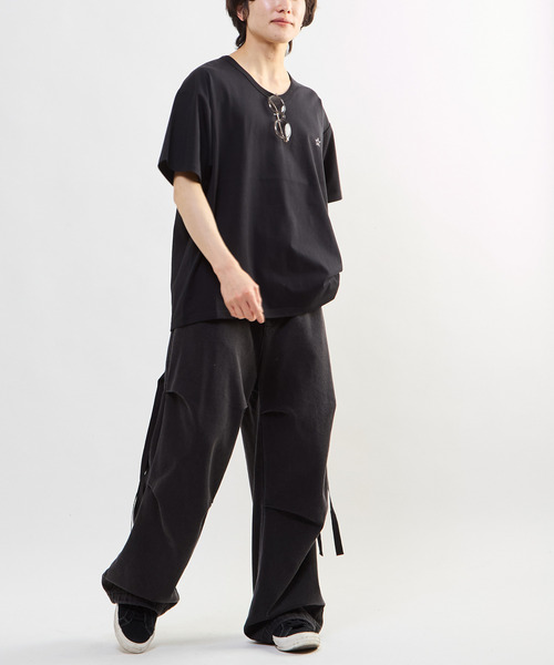 CONVERSE TOKYO(コンバーストウキョウ)の「STAR★ ONEPOINT COOL TOUCH TEE(Tシャツ/カットソー・レディース・ネイビー/ブラック/ホワイト・SMALL/MEDIUM)」の6枚目の写真