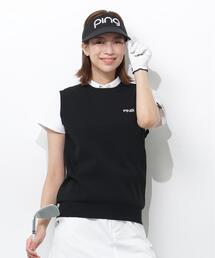 PING（ピン）の「【PING APPAREL】ニットベスト ＜GOLD＞ (LADIES)（ベスト）」