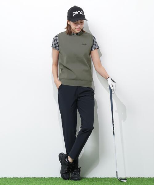 PING(ピン)の「【PING APPAREL】ニットベスト <GOLD> (LADIES)(ベスト・レディース・ホワイト/グレー/ブラック・LL/L/S/M)」の11枚目の写真