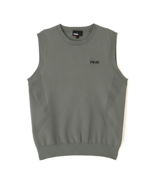 PING(ピン)の「【PING APPAREL】ニットベスト <GOLD> (LADIES)(ベスト・レディース・ホワイト/グレー/ブラック・LL/L/S/M)」の12枚目の写真