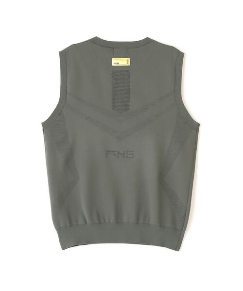 PING(ピン)の「【PING APPAREL】ニットベスト <GOLD> (LADIES)(ベスト・レディース・ホワイト/グレー/ブラック・LL/L/S/M)」の13枚目の写真