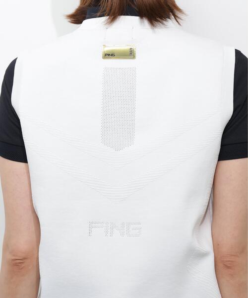 PING(ピン)の「【PING APPAREL】ニットベスト <GOLD> (LADIES)(ベスト・レディース・ホワイト/グレー/ブラック・LL/L/S/M)」の20枚目の写真