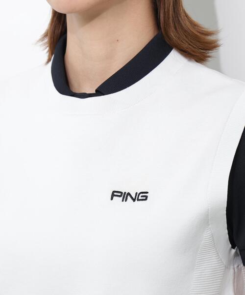 PING(ピン)の「【PING APPAREL】ニットベスト <GOLD> (LADIES)(ベスト・レディース・ホワイト/グレー/ブラック・LL/L/S/M)」の21枚目の写真