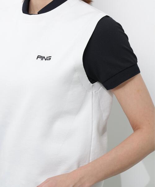 PING(ピン)の「【PING APPAREL】ニットベスト <GOLD> (LADIES)(ベスト・レディース・ホワイト/グレー/ブラック・LL/L/S/M)」の22枚目の写真