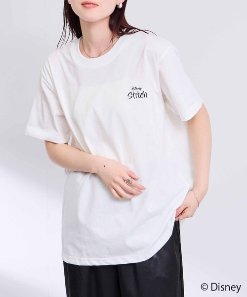 Disney（ディズニー）の「【Disney / ディズニー】キャラクター モノトーン線画プリントTシャツ（Tシャツ/カットソー・メンズ・ホワイト系1/ホワイト系2/ホワイト系3・S/M/L/XL）」の18枚目の写真
