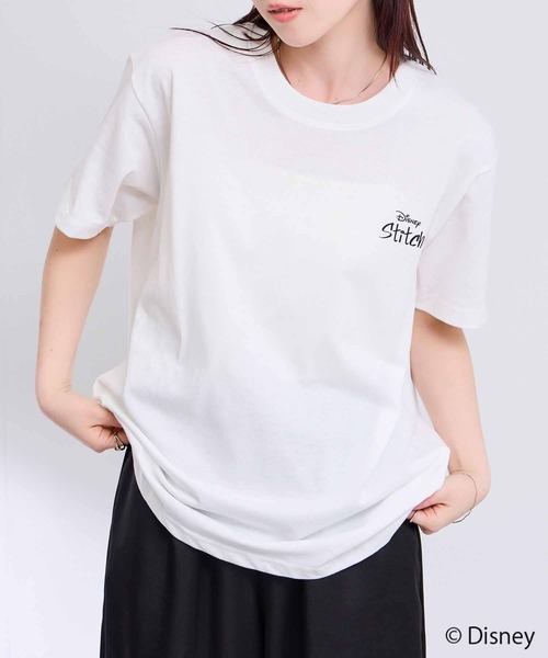 Disney（ディズニー）の「【Disney / ディズニー】キャラクター モノトーン線画プリントTシャツ（Tシャツ/カットソー・メンズ・ホワイト系1/ホワイト系2/ホワイト系3・S/M/L/XL）」の19枚目の写真