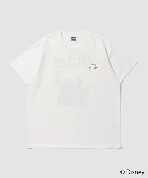 Disney（ディズニー）の「【Disney / ディズニー】キャラクター モノトーン線画プリントTシャツ（Tシャツ/カットソー・メンズ・ホワイト系1/ホワイト系2/ホワイト系3・S/M/L/XL）」の13枚目の写真