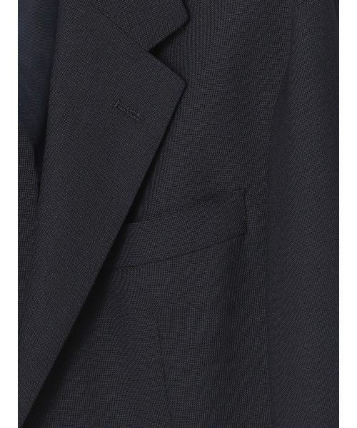GOOVI（グービ）の「GOOVI／ジャケット／ハイツイストトロピカルウール／無地（スーツジャケット・メンズ・ネイビー・3/2/1）」の4枚目の写真