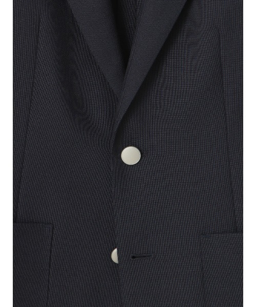 GOOVI（グービ）の「GOOVI／ジャケット／ハイツイストトロピカルウール／無地（スーツジャケット・メンズ・ネイビー・3/2/1）」の6枚目の写真
