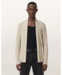 ALLSAINTS（オールセインツ）の「MODE MERINO RAMSKULL OPEN CARDIGAN | モード メリノ ラムスカル オープン カーディガン（カーディガン/ボレロ）」