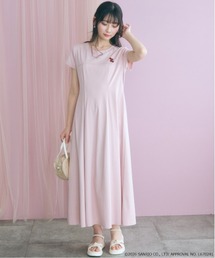 marun（マルン）の「＜大きいサイズ＞【ハローキティ】Aラインフレアカットワンピース marun（ワンピース）」