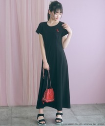 marun（マルン）の「＜大きいサイズ＞【ハローキティ】Aラインフレアカットワンピース marun（ワンピース）」