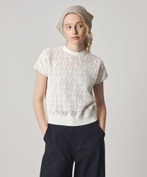Steven Alan | ＜Steven Alan＞ハンド ニット ショートスリーブ プルオーバー(ニット/セーター)
