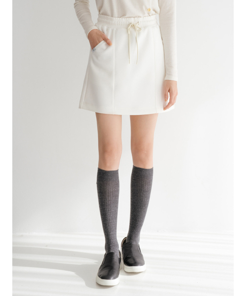NITINA(ニティナ)の「クッションAラインスカートIV(スカート・レディース・アイボリー・SMALL/MEDIUM)」の2枚目の写真
