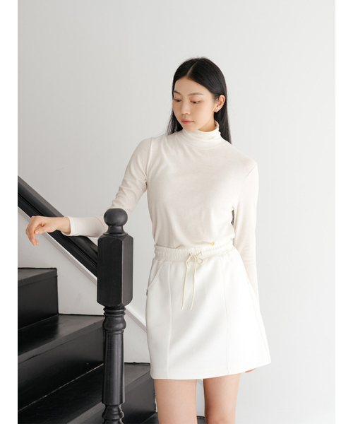 NITINA(ニティナ)の「クッションAラインスカートIV(スカート・レディース・アイボリー・SMALL/MEDIUM)」の4枚目の写真