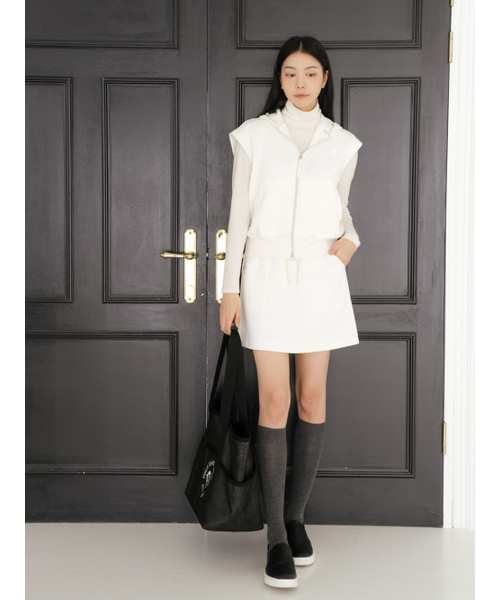 NITINA(ニティナ)の「クッションAラインスカートIV(スカート・レディース・アイボリー・SMALL/MEDIUM)」の5枚目の写真